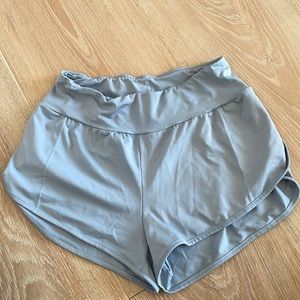 Women’s Light blue athletic shorts